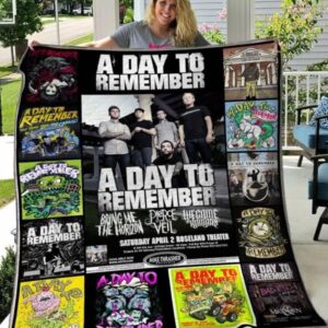 A Day To Remember Quilt Blanket Hvt200602  Quilt